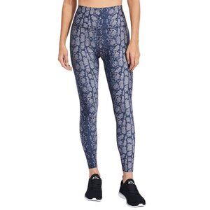 SOULCYCLE High Rise Milestone Snakeskin Tights In Odyssey Snake Print